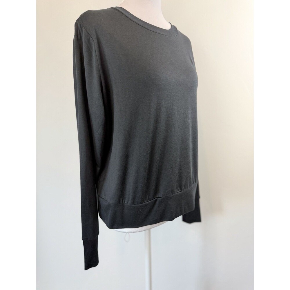 Vuori Halo Essential Crew Pullover Black NWOT Large - Picture 6 of 13